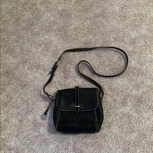 Vintage Dooney & Bourke Leather Crossbody Black